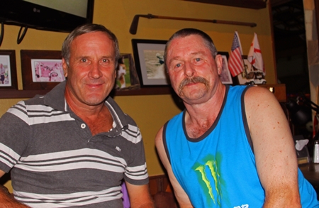 Rick Harris and Chris Sloan.